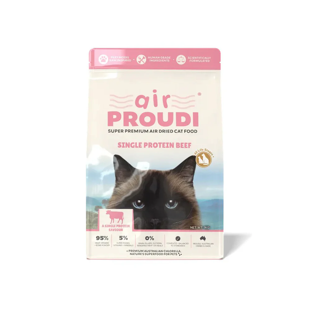 AIR PROUDI Premium Beef Air Dried Cat Food